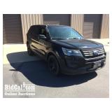(DMV) 2017 Ford Explorer Police Interceptor SUV