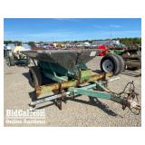 S & H Ag Spreader 100 Ferilizer Trailer