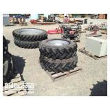 (2) 340 85R 24 Tires and Rims