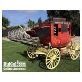 1870's Overland Stage Line  Stagecoach