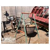 Large Pot with Stand