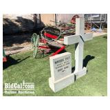(2) Fake Tombstones