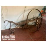 Antique Plow and Wheel Ring