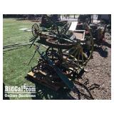 Assorted Wagon Wheels and Pieces