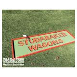 Studabaker Wagon Sign