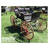 1910's Auto Seat Buggy with Lantern