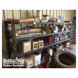 Shelving Rack and Contents
