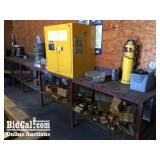 Contents Only of Red Work Bench Including