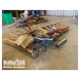 Assorted Hand Tools, Ladders, and More
