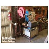 Bendix Tool Box, Shop Table, Vice, and More