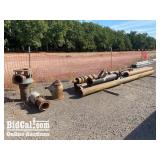 Assorted Pipe, Gear Drives, and More
