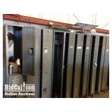 Large Lot of Assorted Lockers, Steel Shelves, Cont