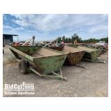 (3) Nut Buggies