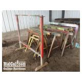 Assorted Saw Horses
