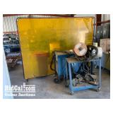 Miller Welder, Wire Feeder, Welding Screen, and Mo