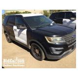 (DMV) 2016 Ford Explorer Police In SUV