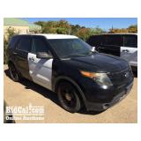 (DMV) 2014 Ford Explorer Police In SUV