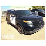 (DMV) 2014 Ford Explorer Police In SUV