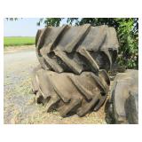 (2) Firestone 35-5L32 Bias Tires