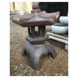 Vietnamese Rustic Ceramic Pagoda