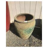 Another Large Green Textured Pot