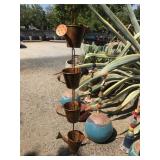Copper Coated Watercan Rain Chain