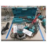 Assorted Makita & Bosch Corded Power Tools