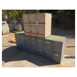 (2) Gym Lockers