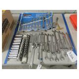 Assorted Open End Wrenches & Sockets