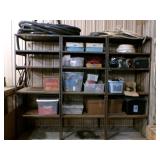 3 Metal Shelving Units - 32D x 30W x 75H