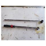 Craftsman Torque Wrench 1/2", Breaker Bar 1/2"