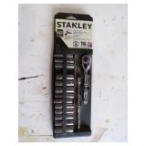 Stanley 16 pc Deep Socket SAE & Metric Set