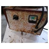 Battery Charger - powers on
