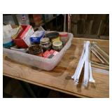 Nails, Screws, Shelving Brackets