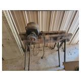 Wire Weel on stand