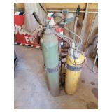 Torch set on cart