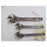 Adjustable Wrenches - Proto, Dayton, Crescent