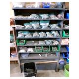 Shelving Unit #1 with contents (South)