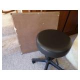 Rolling Swivel Stool, Card Table