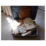 Hardshell Suitcase full of patterns