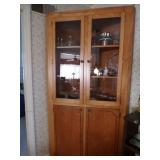 Corner Cabinet - contents not included