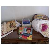 Large lot of hobby & craft items, books, manuals,