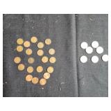 Lincoln Cents and Jefferson Nickels