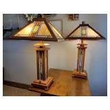 Pair of table lamps