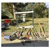 Handled Tools and Rack