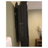 Sanyo Wall Mount TV w/DVD player