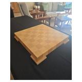 Wooden Chess Checkers Board