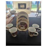 Coffee and Espresso Mugs and Saucers