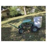 Garden Cart and Buckets