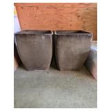 Large Glazed Planters